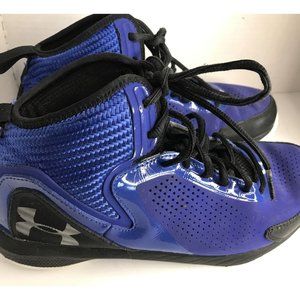 Under Armour 1238929-400  Royal Blue high tops